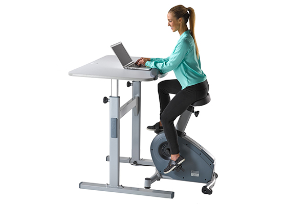 uplift desk bike